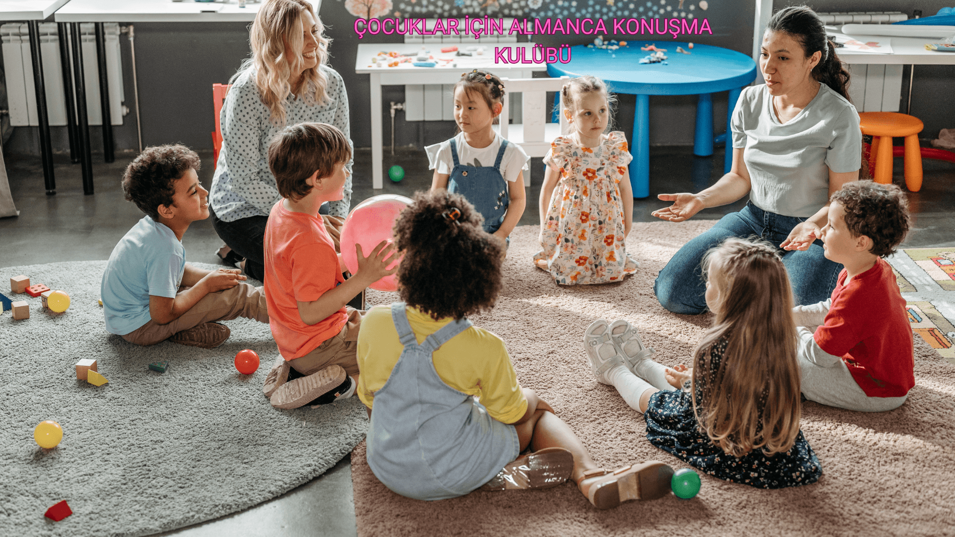 Çocuklar için almanca konuşma kulübü